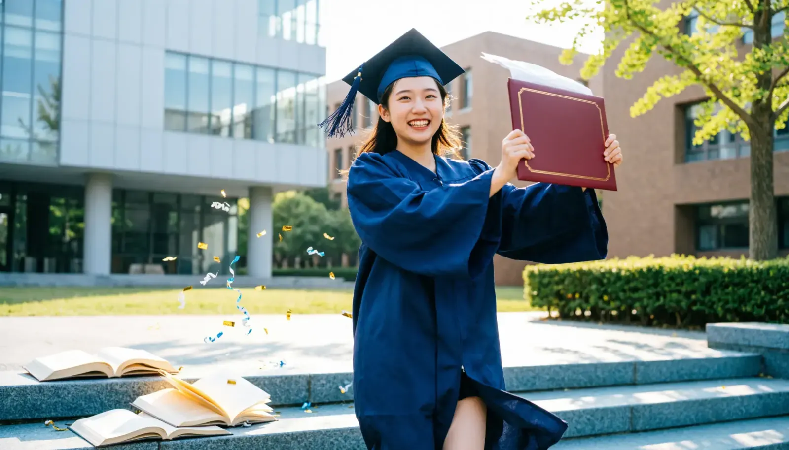 clever grad captions