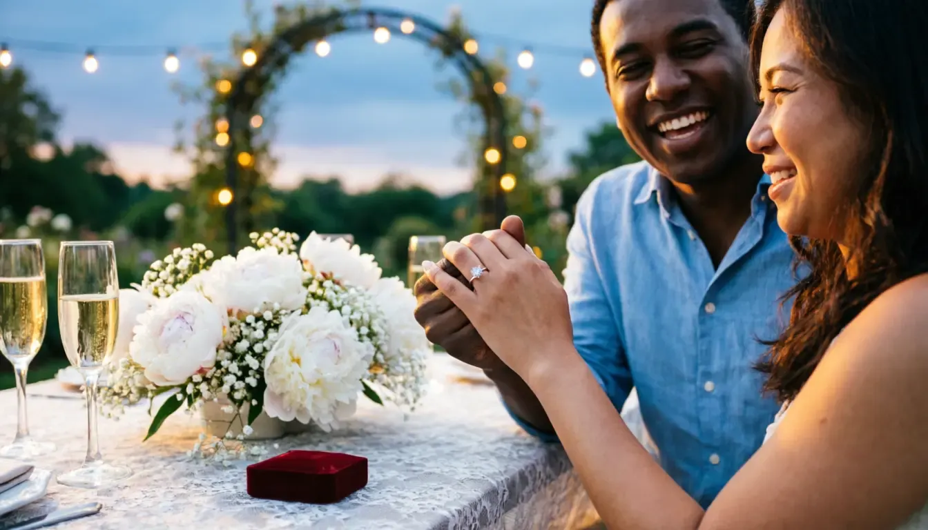 engagement captions