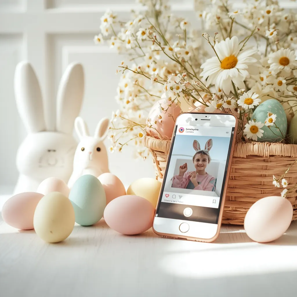 easter captions