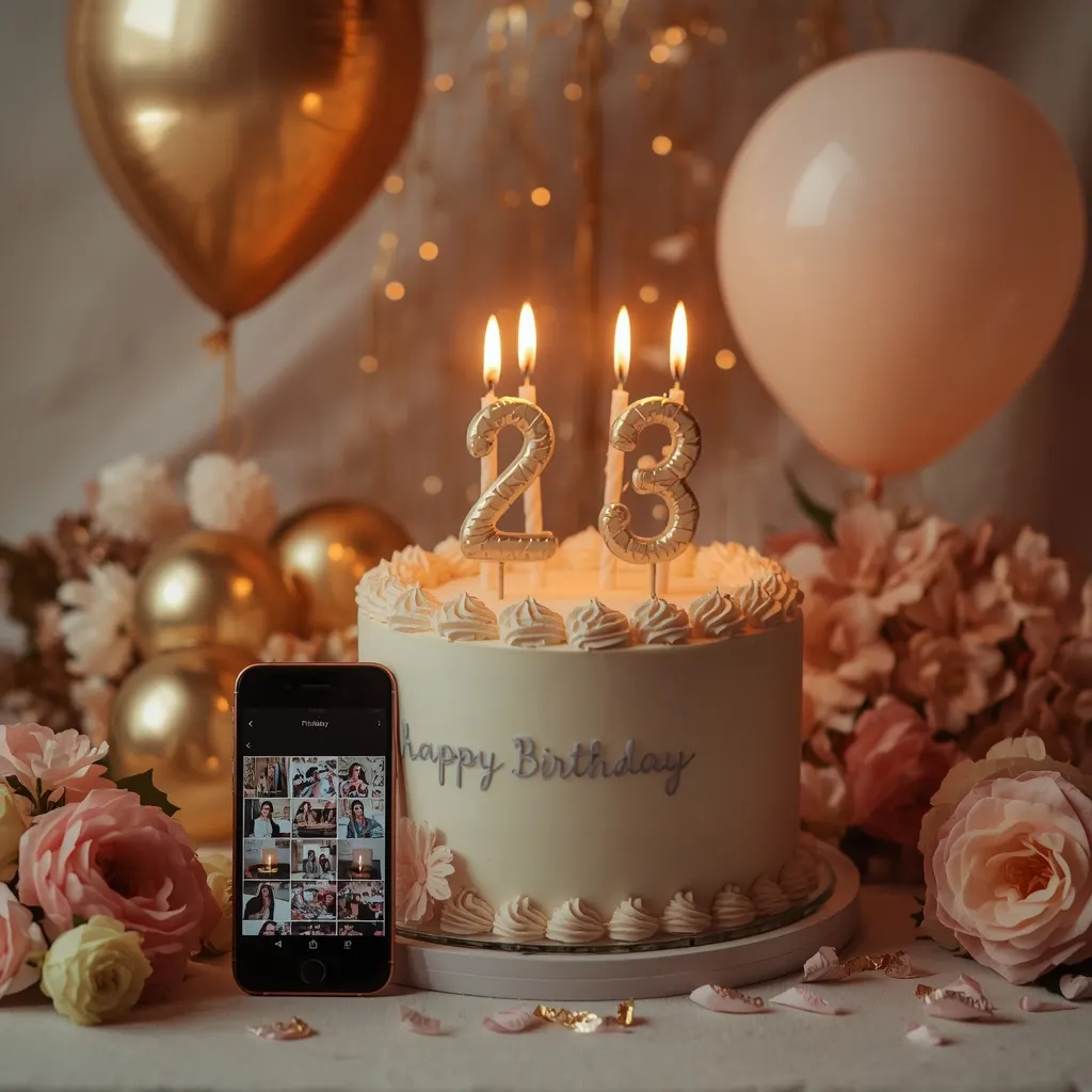 23rd Birthday Captions