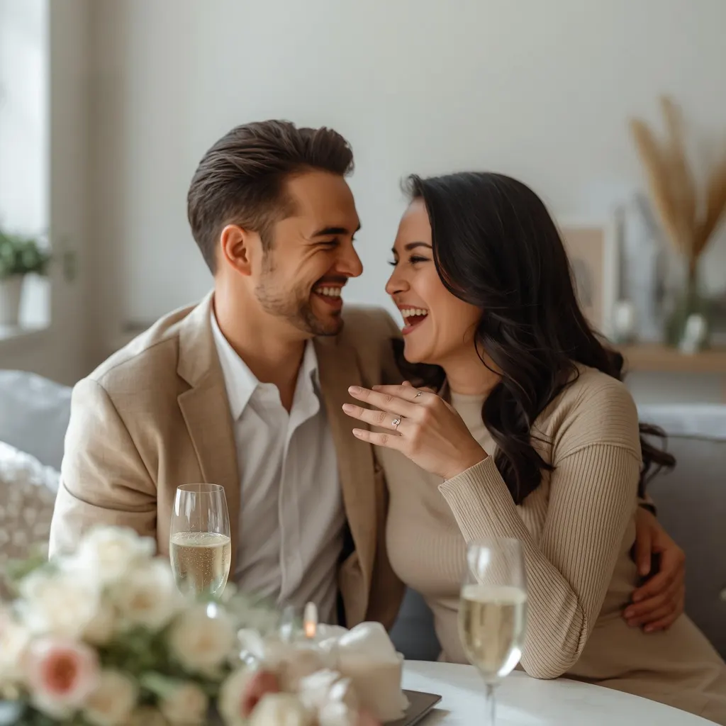 funny engagement captions