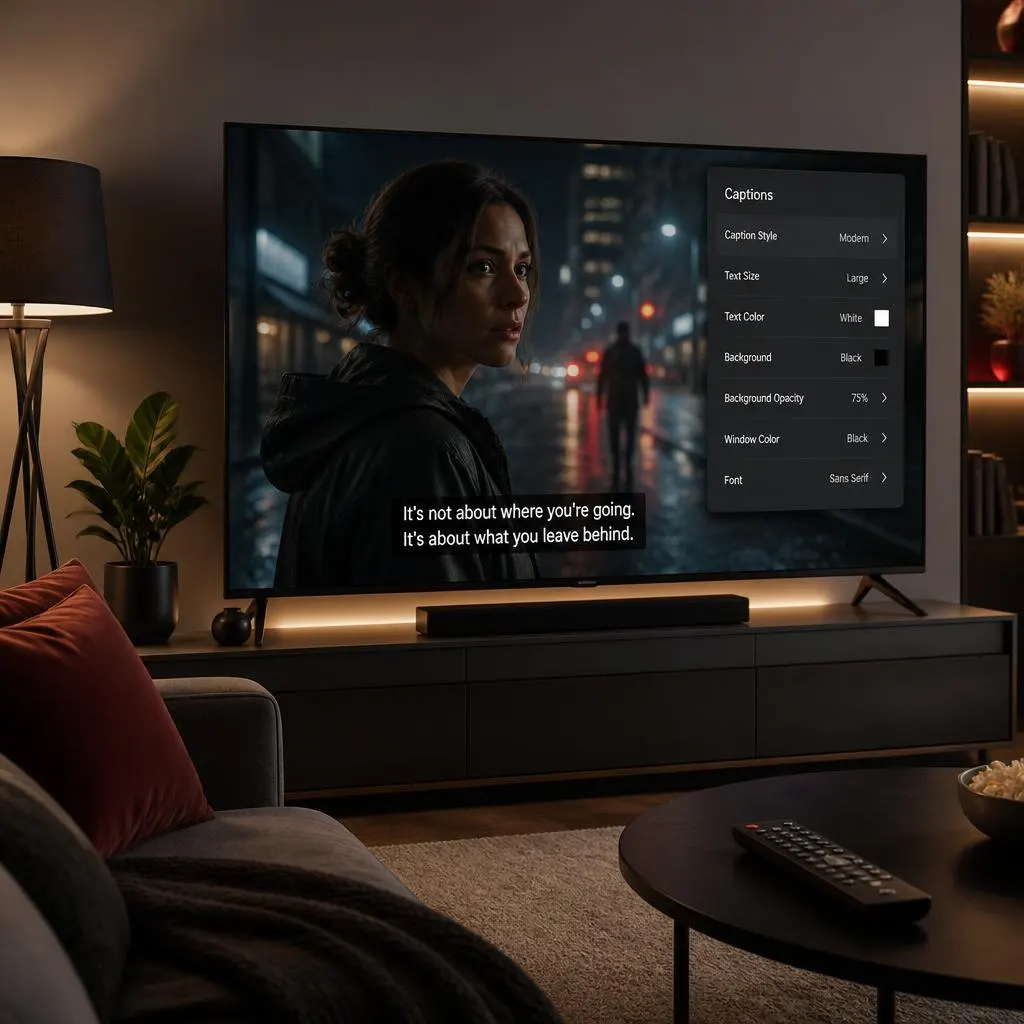 Netflix and closed captioning